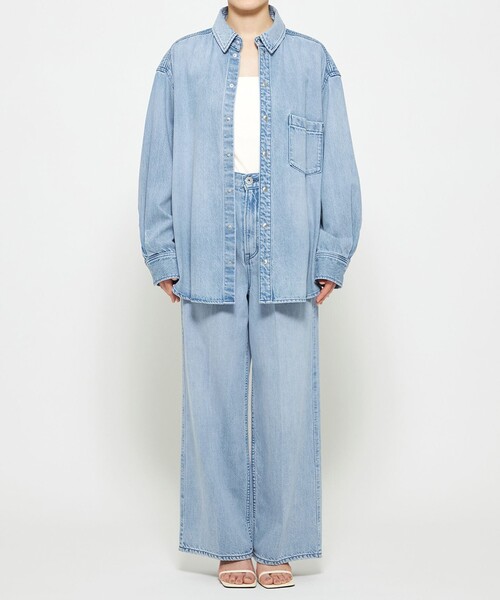 uncrave(アンクレイヴ)の「【upper hights × uncrave】THE SENSE uncrave デニムシャツ(シャツ/ブラウス・レディース・サックスブルー系・1/2)」の22枚目の写真