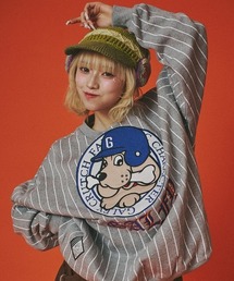 A‘gem 9（エージェムナイン）の「A'GEM/9 × .kom 『GALFY/ガルフィー』 バッセンスウェット（スウェット）」