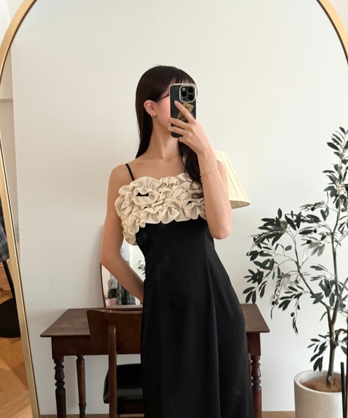 セール】フリルキャミワンピース（ワンピース）｜DEICY（デイシー）の