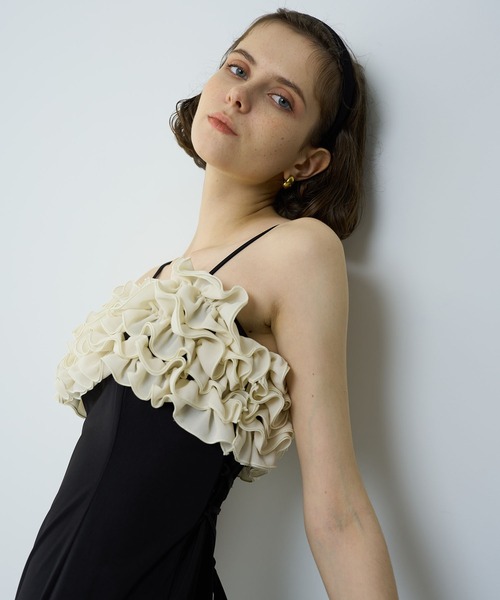 セール】フリルキャミワンピース（ワンピース）｜DEICY（デイシー）の