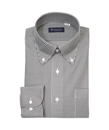 TOKYO SHIRTS（トウキョウシャツ）の「形態安定ノーアイロン ボタンダウン ニット 長袖ストレッチビジネスワイシャツ（ビジネスシャツ）」