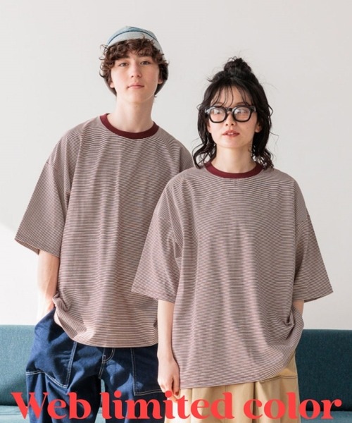 niko and...（ニコアンド）の「USAコットンショートスリーブTシャツ（Tシャツ/カットソー・メンズ・ダークグレー/チャコール/その他1/その他2/その他3/ホワイト/レッド/ナチュラル/ブルー/オフホワイト/ブラック・MEDIUM/BIG(L)）」の10枚目の写真