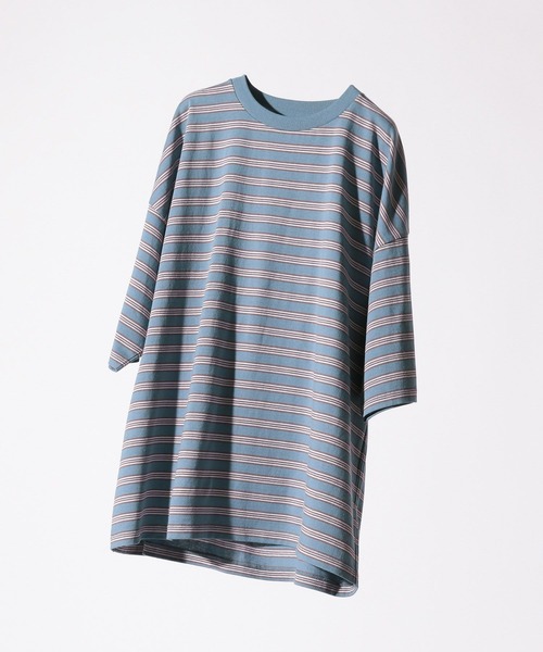 niko and...（ニコアンド）の「USAコットンショートスリーブTシャツ（Tシャツ/カットソー・メンズ・ダークグレー/チャコール/その他1/その他2/その他3/ホワイト/レッド/ナチュラル/ブルー/オフホワイト/ブラック・MEDIUM/BIG(L)）」の8枚目の写真