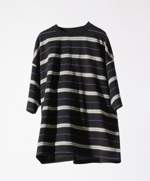 niko and...（ニコアンド）の「USAコットンショートスリーブTシャツ（Tシャツ/カットソー・メンズ・ダークグレー/チャコール/その他1/その他2/その他3/ホワイト/レッド/ナチュラル/ブルー/オフホワイト/ブラック・MEDIUM/BIG(L)）」の6枚目の写真