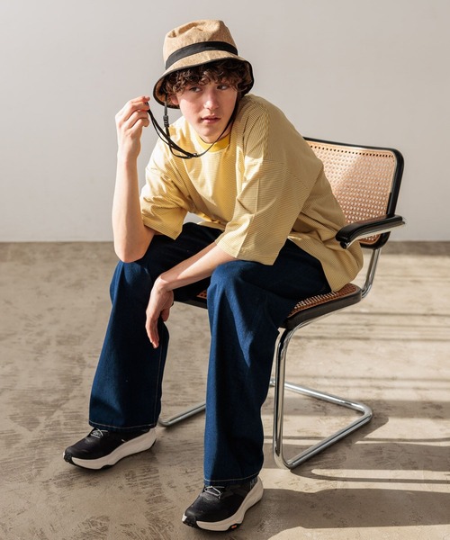 niko and...（ニコアンド）の「USAコットンショートスリーブTシャツ（Tシャツ/カットソー・メンズ・ダークグレー/チャコール/その他1/その他2/その他3/ホワイト/レッド/ナチュラル/ブルー/オフホワイト/ブラック・MEDIUM/BIG(L)）」の13枚目の写真