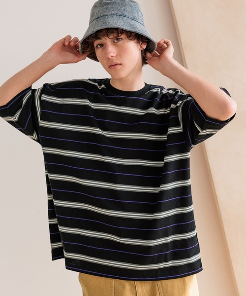 CAROLINAS Tシャツショートスリーブ パイルショートスリーブTシャツ（Tシャツ/カットソー）｜New