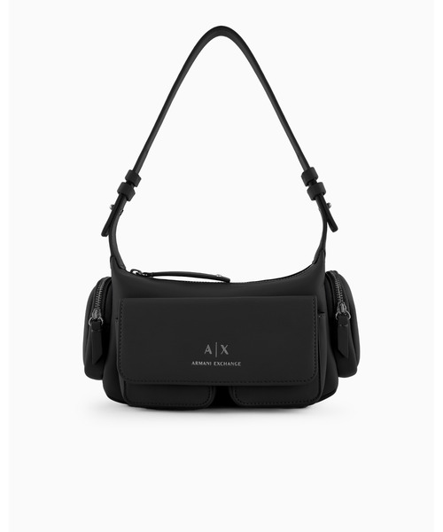 A|X アルマーニ エクスチェンジ】AXロゴ ワンハンドルミニバッグ