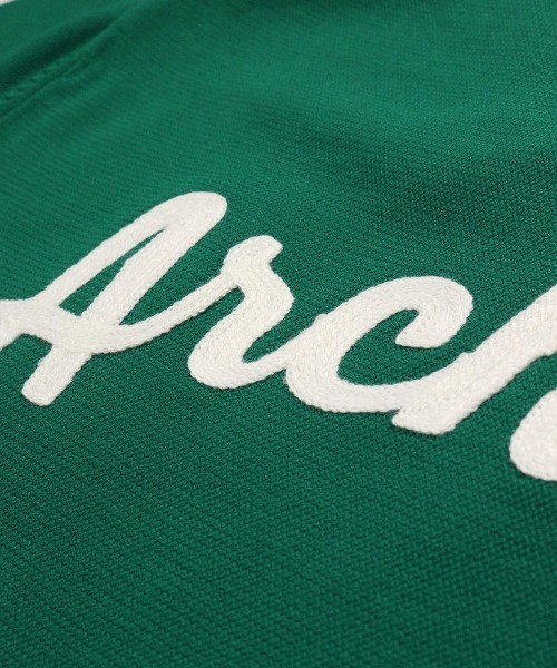archivio（アルチビオ）の「<LADIES>刺繍ニットジップブルゾン（ブルゾン・レディース・ホワイト/グリーン/ネイビー・M/S）」の14枚目の写真