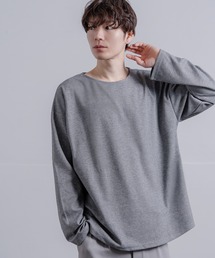 Crownor（クラウノアー）の「裾ラウンド ボートネック ロンT（Tシャツ/カットソー）」