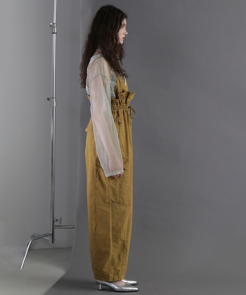 ROSE BUD（ローズバッド）の「(CREOLME)キャミソールコンビネゾン（つなぎ/オールインワン・レディース・ブラック・ONE SIZE）」の10枚目の写真