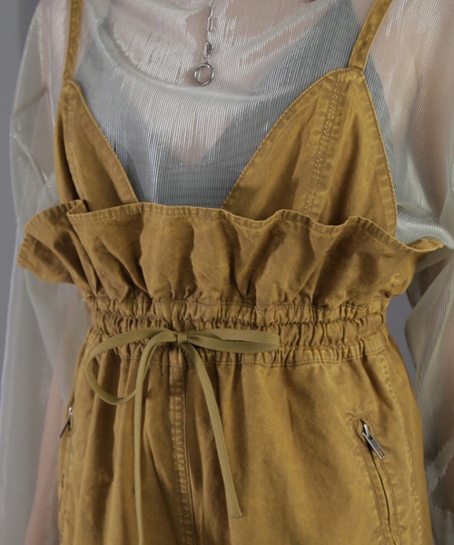 ROSE BUD（ローズバッド）の「(CREOLME)キャミソールコンビネゾン（つなぎ/オールインワン・レディース・ブラック・ONE SIZE）」の12枚目の写真