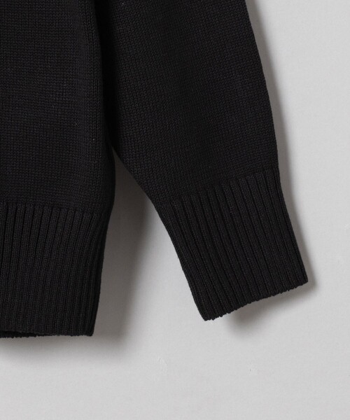 【OUAT】008  Knit ブラック OUAT/オーユーエーティー】META ZIP KNIT（ニット/セーター）｜OUAT