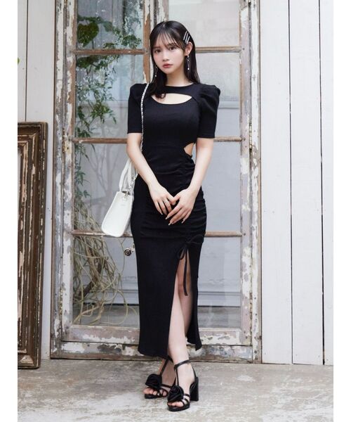 EATME デコルテリブワンピース デコルテリブワンピース（ワンピース）｜EATME（イートミー）の