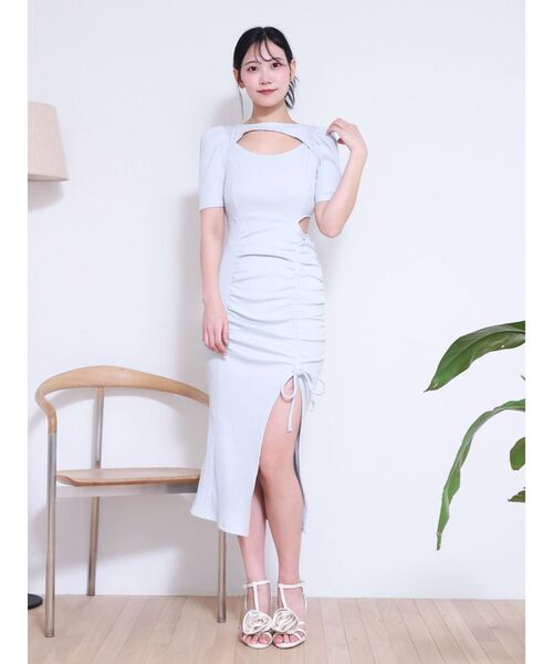 デコルテリブワンピース（ワンピース）｜EATME（イートミー）の