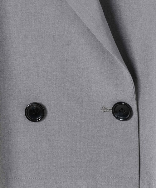 LEPSIM(レプシィム)の「TRWブレストショートジャケット 243455(その他アウター・レディース・ブラック/サンドベージュ/グレー・FREE)」の4枚目の写真