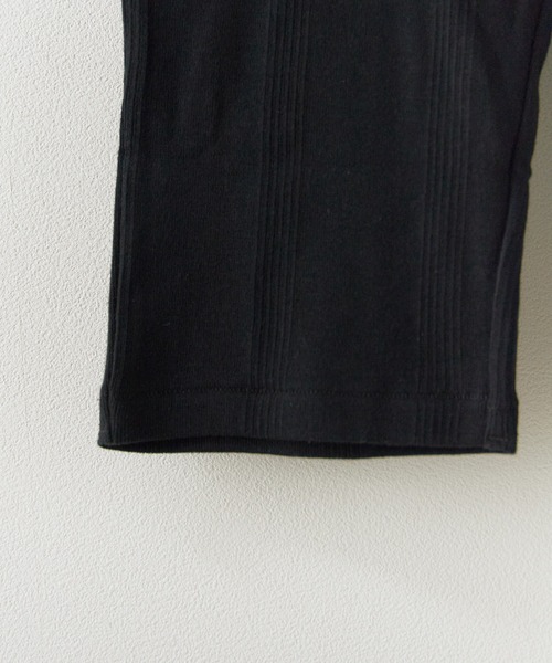MILLER（ミラー）の「R.P.miller/ミラー Prib Half leggings レギンス（レギンス/スパッツ・レディース・ブラック/グレー・FREE）」の21枚目の写真