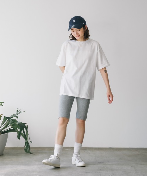 MILLER（ミラー）の「R.P.miller/ミラー Prib Half leggings レギンス（レギンス/スパッツ・レディース・ブラック/グレー・FREE）」の19枚目の写真
