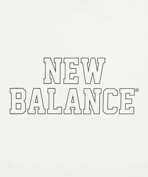 NEW BALANCE（ニューバランス）の「ショートスリーブTシャツ（Tシャツ/カットソー・キッズ・オフホワイト/ブラック/サンドグレー・160/150/140）」の6枚目の写真