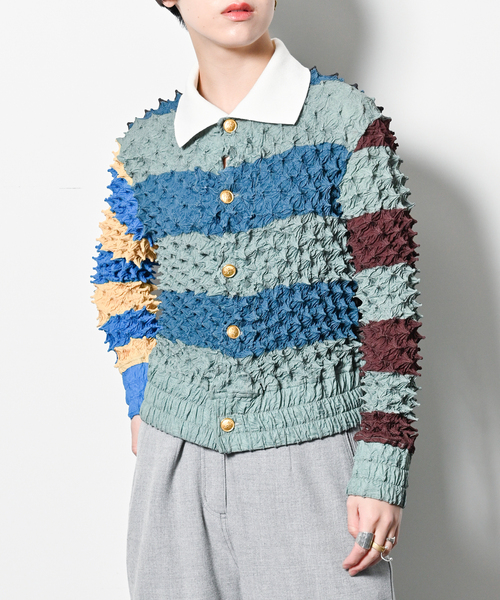 色無地 地紋 植物模様 緑 お洒落 トールサイズ NK-804