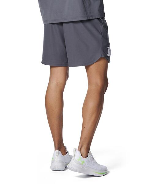 UNDER ARMOUR（アンダーアーマー）の「UAモチベート ショーツ（トレーニング/メンズ）（その他パンツ・メンズ・グレー×ホワイト・L/2XL/XL/M/S/3XL）」の2枚目の写真