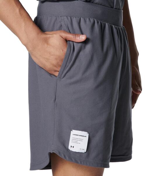 UNDER ARMOUR（アンダーアーマー）の「UAモチベート ショーツ（トレーニング/メンズ）（その他パンツ・メンズ・グレー×ホワイト・L/2XL/XL/M/S/3XL）」の4枚目の写真