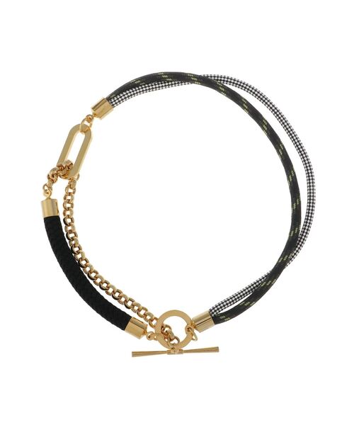 UN3D.(アンスリード)の「MIX ROPE CHAIN NL / ミックスロープチェーンネックレス(ネックレス・レディース・ゴールド/シルバー・FREE)」の3枚目の写真