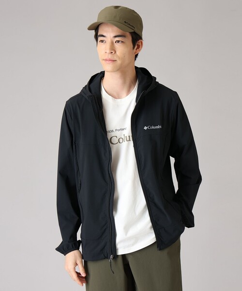 Columbia(コロンビア)の「撥水 Columbia/ ヘザーキャニオン II フーデッド ジャケット /コロンビア(ブルゾン・メンズ・ネイビー/ブラック/グレー/グリーン・XL/M/L/S)」の5枚目の写真