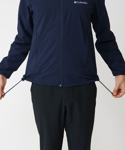 撥水 ストレッチ Columbia／メンズ ヘザーキャニオンII フーデッド