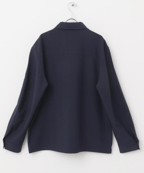 ITEMS URBANRESEARCH（アイテムズ アーバンリサーチ）の「2wayストレッチ比翼ジャケット（その他アウター・メンズ・ネイビー/ベージュ/グレー/ブラック・MEDIUM/LARGE）」の22枚目の写真