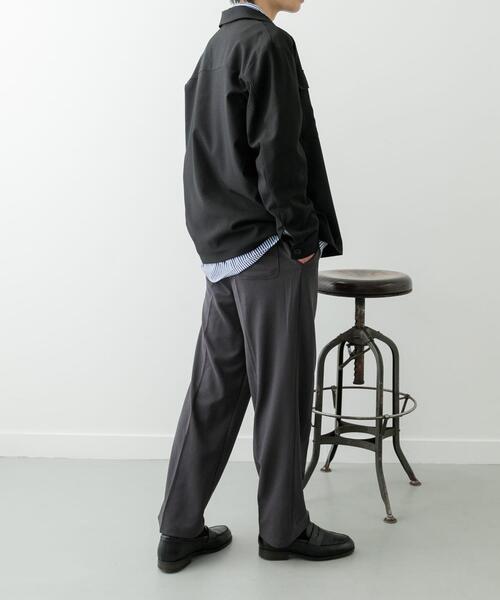 ITEMS URBANRESEARCH（アイテムズ アーバンリサーチ）の「2wayストレッチ比翼ジャケット（その他アウター・メンズ・ネイビー/ベージュ/グレー/ブラック・MEDIUM/LARGE）」の16枚目の写真