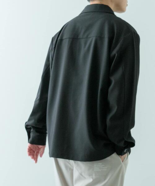 ITEMS URBANRESEARCH（アイテムズ アーバンリサーチ）の「2wayストレッチ比翼ジャケット（その他アウター・メンズ・ネイビー/ベージュ/グレー/ブラック・MEDIUM/LARGE）」の11枚目の写真