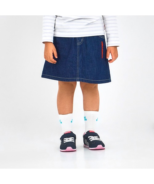 MIKI HOUSE(ミキハウス)の「【WEB限定】ミズノコラボ キッズシューズ(スニーカー・キッズ・ピンク/サックスブルー/ブルー系その他4・17cm/16.5cm/16cm/18cm/17.5cm/19cm/19.5/18.5/20cm/20.5/21cm/19.5cm/18.5cm/20.5cm)」の12枚目の写真