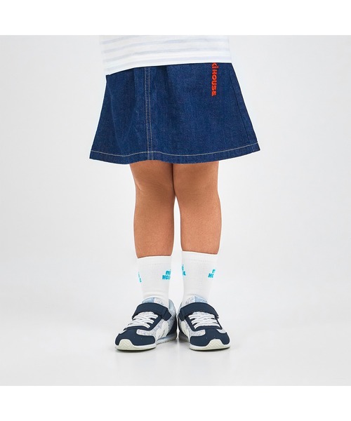 MIKI HOUSE(ミキハウス)の「【WEB限定】ミズノコラボ キッズシューズ(スニーカー・キッズ・ピンク/サックスブルー/ブルー系その他4・17cm/16.5cm/16cm/18cm/17.5cm/19cm/19.5/18.5/20cm/20.5/21cm/19.5cm/18.5cm/20.5cm)」の8枚目の写真