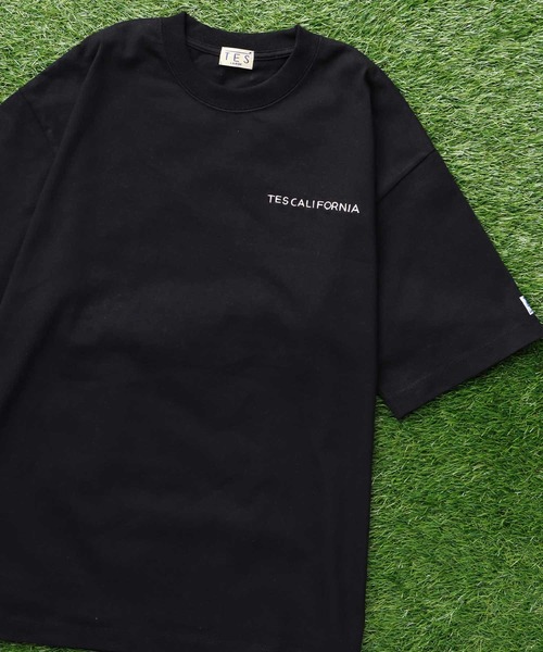 The Endless Summer(エンドレスサマー)の「TES BANDANA EMB BIG T-SHIRT / ビッグシルエットTシャツ(Tシャツ/カットソー・メンズ・ブラック/ホワイト/ベージュ系その他4/ネイビー・SMALL/MEDIUM/LARGE/X-LARGE)」の18枚目の写真