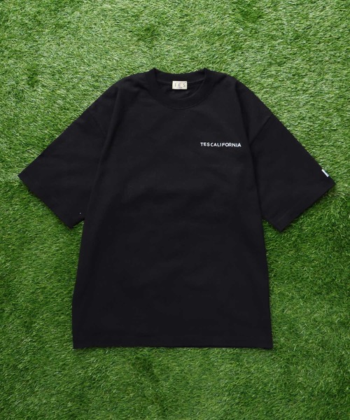 The Endless Summer(エンドレスサマー)の「TES BANDANA EMB BIG T-SHIRT / ビッグシルエットTシャツ(Tシャツ/カットソー・メンズ・ブラック/ホワイト/ベージュ系その他4/ネイビー・SMALL/MEDIUM/LARGE/X-LARGE)」の16枚目の写真