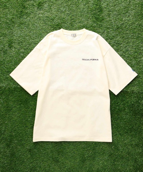 The Endless Summer(エンドレスサマー)の「TES BANDANA EMB BIG T-SHIRT / ビッグシルエットTシャツ(Tシャツ/カットソー・メンズ・ブラック/ホワイト/ベージュ系その他4/ネイビー・SMALL/MEDIUM/LARGE/X-LARGE)」の21枚目の写真