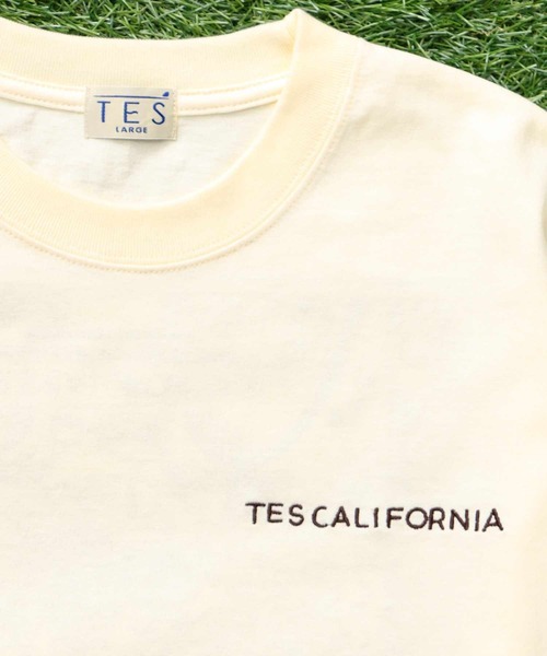 The Endless Summer(エンドレスサマー)の「TES BANDANA EMB BIG T-SHIRT / ビッグシルエットTシャツ(Tシャツ/カットソー・メンズ・ブラック/ホワイト/ベージュ系その他4/ネイビー・SMALL/MEDIUM/LARGE/X-LARGE)」の5枚目の写真