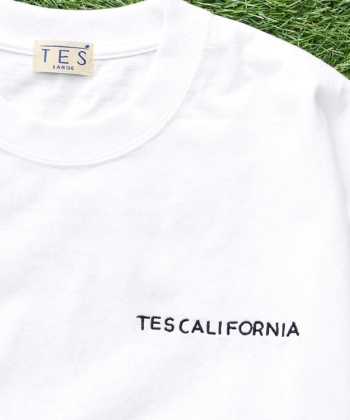 The Endless Summer(エンドレスサマー)の「TES BANDANA EMB BIG T-SHIRT / ビッグシルエットTシャツ(Tシャツ/カットソー・メンズ・ブラック/ホワイト/ベージュ系その他4/ネイビー・SMALL/MEDIUM/LARGE/X-LARGE)」の10枚目の写真