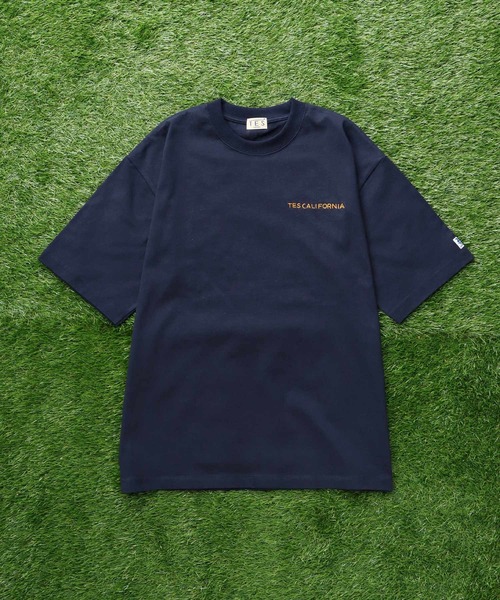 The Endless Summer(エンドレスサマー)の「TES BANDANA EMB BIG T-SHIRT / ビッグシルエットTシャツ(Tシャツ/カットソー・メンズ・ブラック/ホワイト/ベージュ系その他4/ネイビー・SMALL/MEDIUM/LARGE/X-LARGE)」の11枚目の写真