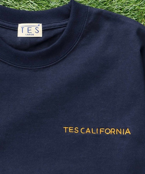The Endless Summer(エンドレスサマー)の「TES BANDANA EMB BIG T-SHIRT / ビッグシルエットTシャツ(Tシャツ/カットソー・メンズ・ブラック/ホワイト/ベージュ系その他4/ネイビー・SMALL/MEDIUM/LARGE/X-LARGE)」の15枚目の写真