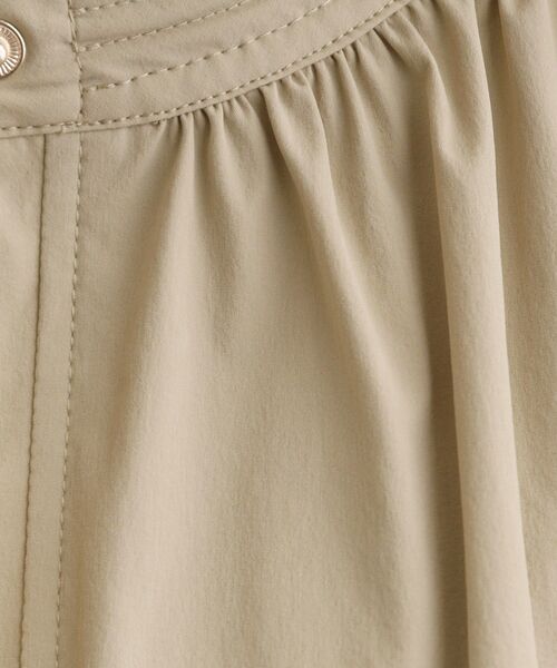 grove（グローブ）の「【撥水・洗える】テントラインブルゾン（ブルゾン・レディース・ブラック/ライトベージュ・01/02/03/04/05）」の11枚目の写真