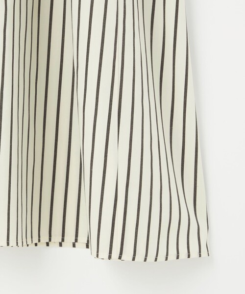 EMMEL REFINES(エメルリファインズ)の「<EMMEL REFINES>EM ティアード ギャザー ストライプ 2WAY ワンピース(ワンピース・レディース・ライラック/オフホワイト・S/M)」の16枚目の写真