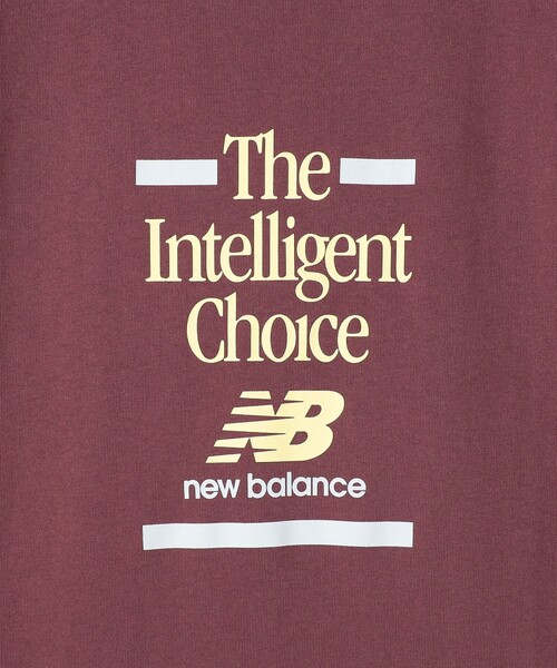 NEW BALANCE(ニューバランス)の「New Balance(ニューバランス)Athletics ChoiceプリントTシャツ(Tシャツ/カットソー・メンズ・ワインレッド/ホワイト・XL/L/M)」の4枚目の写真