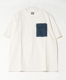 【別注】ニューバランス New Balance デニムコンビTシャツ_ 限定コラボ