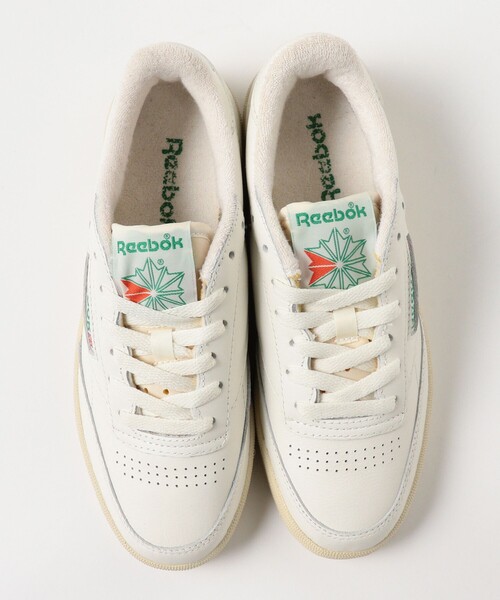 BEAMS BOY（ビームスボーイ）の「Reebok / CLUB C 85 VITAGE（スニーカー・レディース・オフホワイト・24.5/24/23.5）」の5枚目の写真