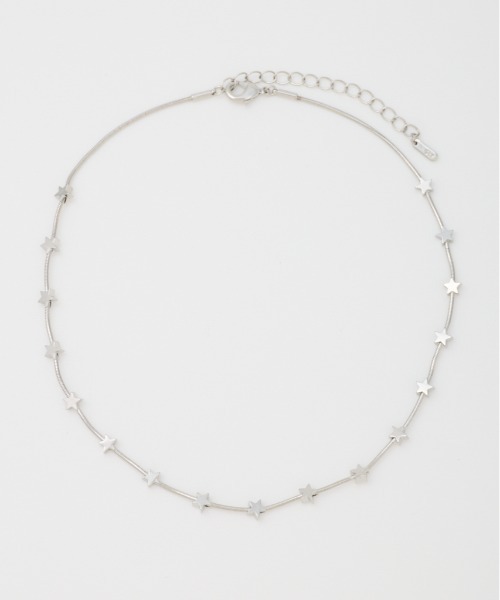 SLY（スライ）の「STAR MOTIF METAL CHOKER スター モチーフ メタル チョーカー（チョーカー・レディース・ゴールド/シルバー・FREE）」の2枚目の写真
