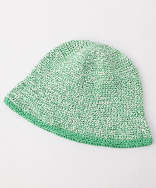 y.a.r.n ニットハット Knitting Hat <Neon Yellow x White x Blue> | Kirime