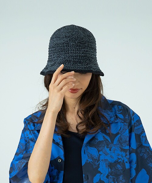 セール】MIX HANDKNIT HAT ミックス ハンドニットハット（ハット
