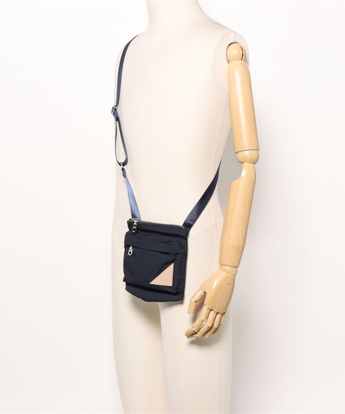 ADAM PATEK(アダムパテック)の「【RS】【ADAM PATEK/【Anza】BREATHATEC mini shoulderbag(ショルダーバッグ・メンズ・ネイビー・ONESIZE)」の14枚目の写真