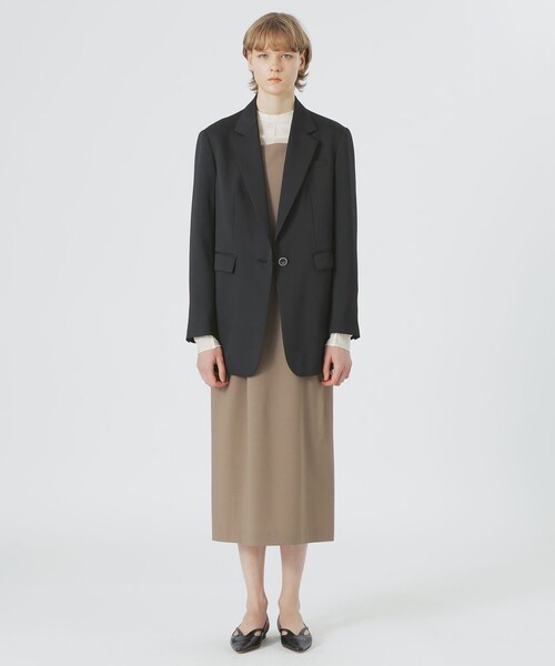 LOVELESS（ラブレス）の「クリアツイルジャケット（テーラードジャケット・レディース・ブラウン系その他3/ブラック/ブルー系その他4・34/36）」の8枚目の写真